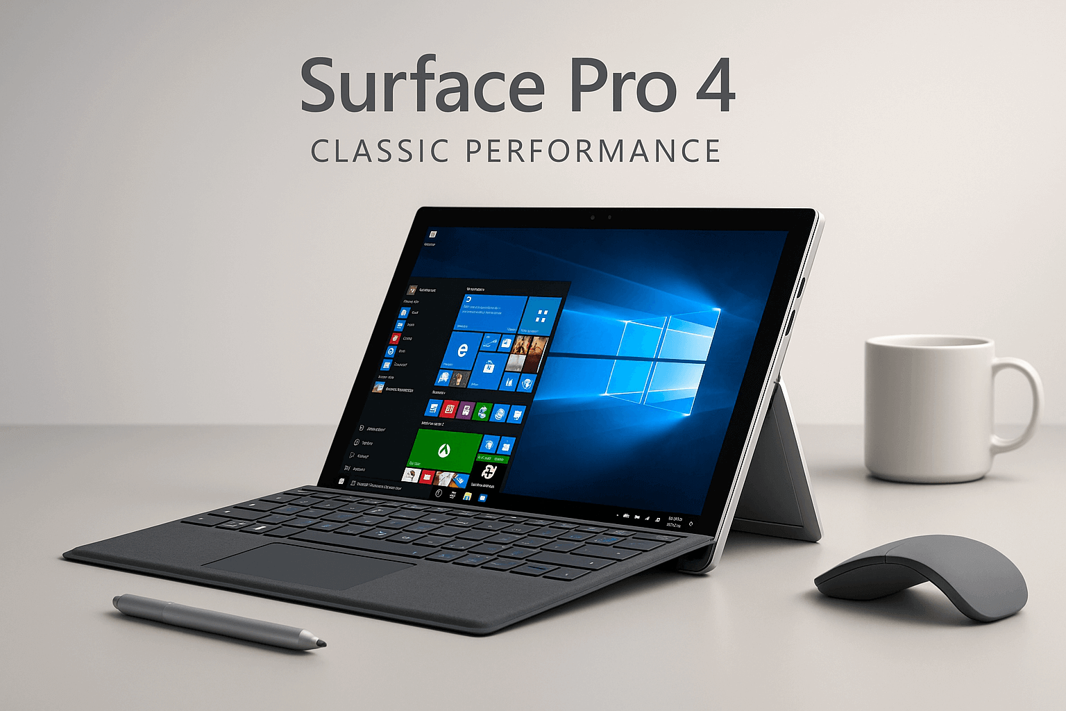 Surface Pro 4 (English/英語OS) 初期化済み・箱つき