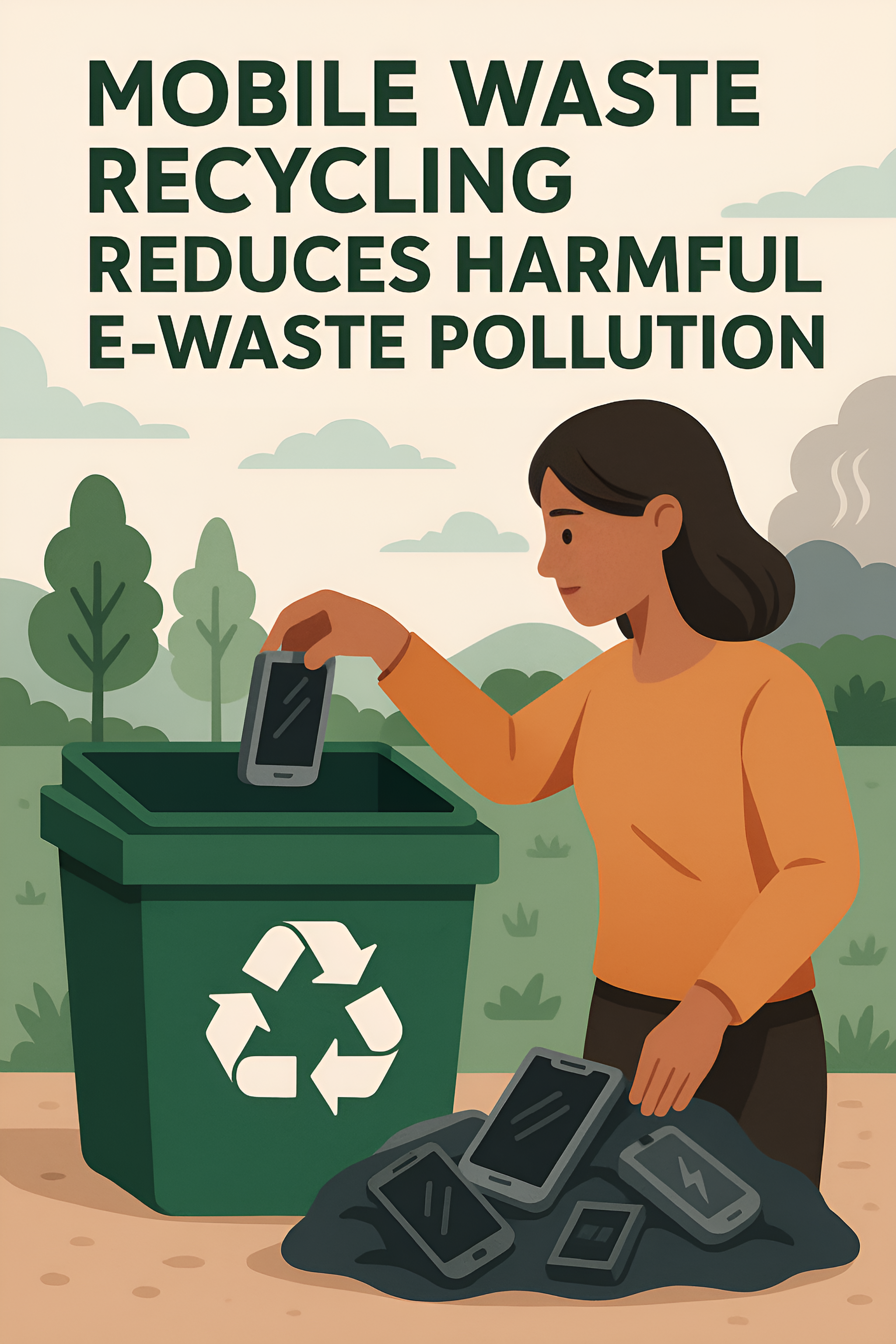Mobile Waste Recycling Reduces Harmful E-waste Pollution