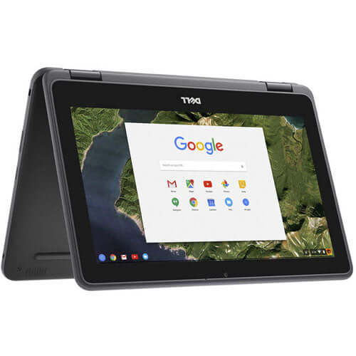 Dell Chromebook 3189 2 in 1 Touch Celeron 4GB 128GB SSD Arabic Keyboard Laptop