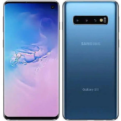 Samsung Galaxy S10 (Prism Blue, 128GB), 8GB Ram single sim - UAE