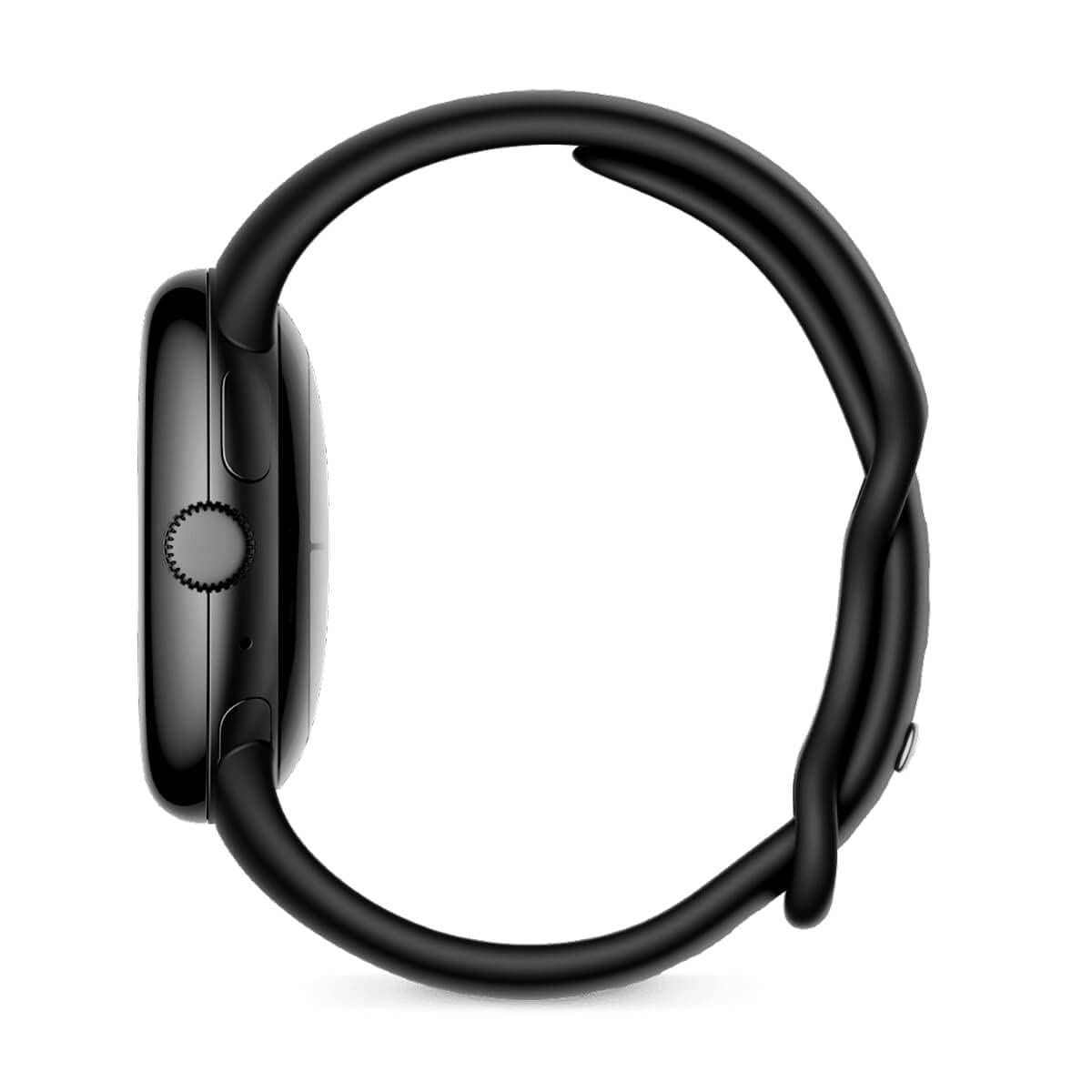 Google Pixel Watch - Android Smart Watch with Activity Tracking - Smart Watch with Heart Rate Tracker - Stainless Steel Case in Matte Black with Obsidian Sports Strap, LTE