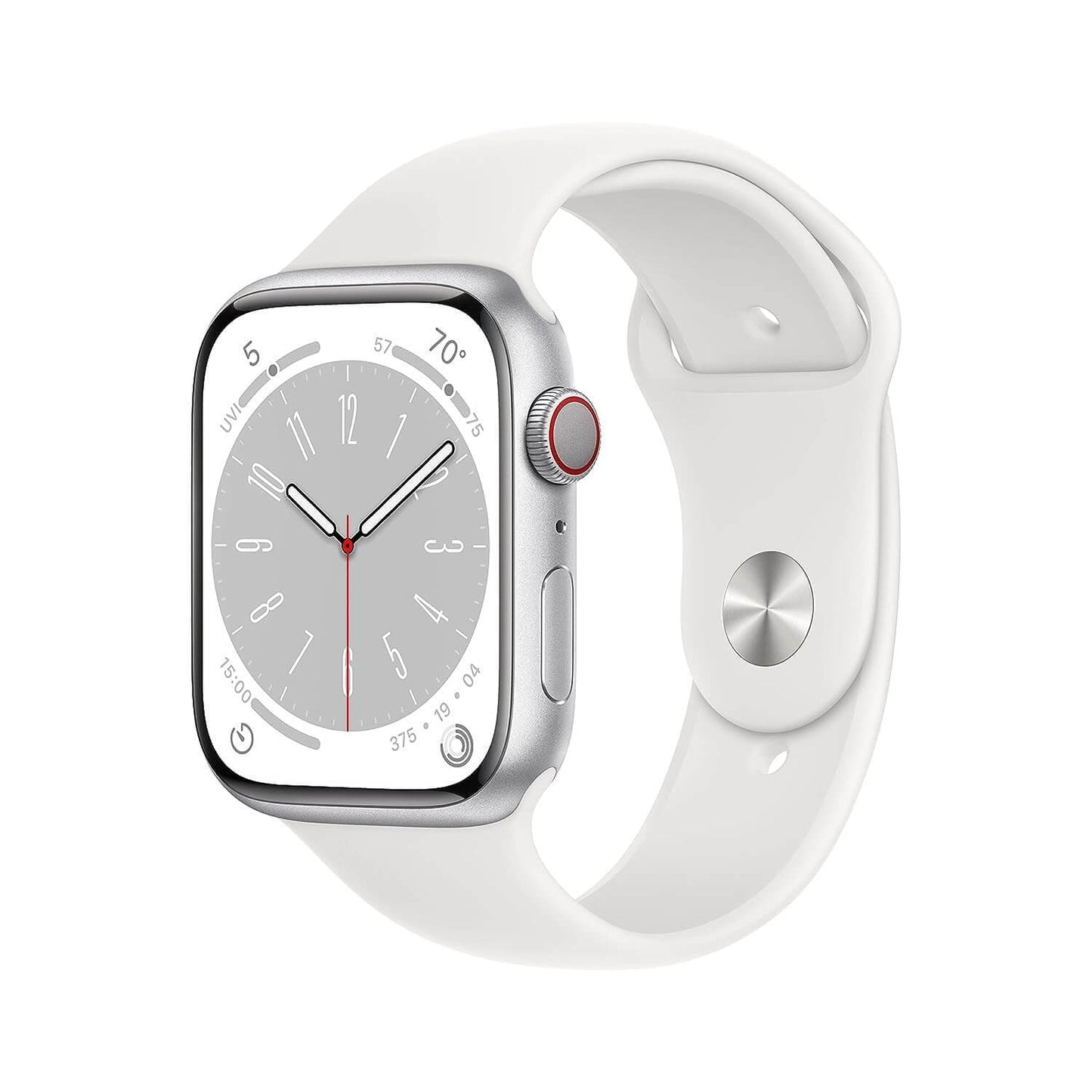 Apple-Watch Series 8 Silver Stainless Steel Case - shop now in UAE