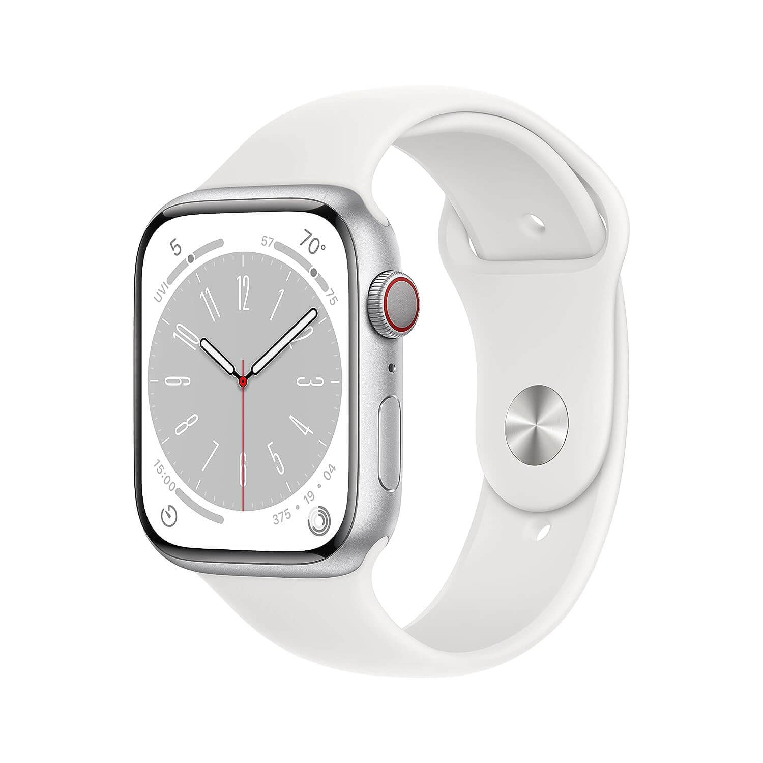 Apple-Watch Series 8 Silver Stainless Steel Case - shop now in UAE