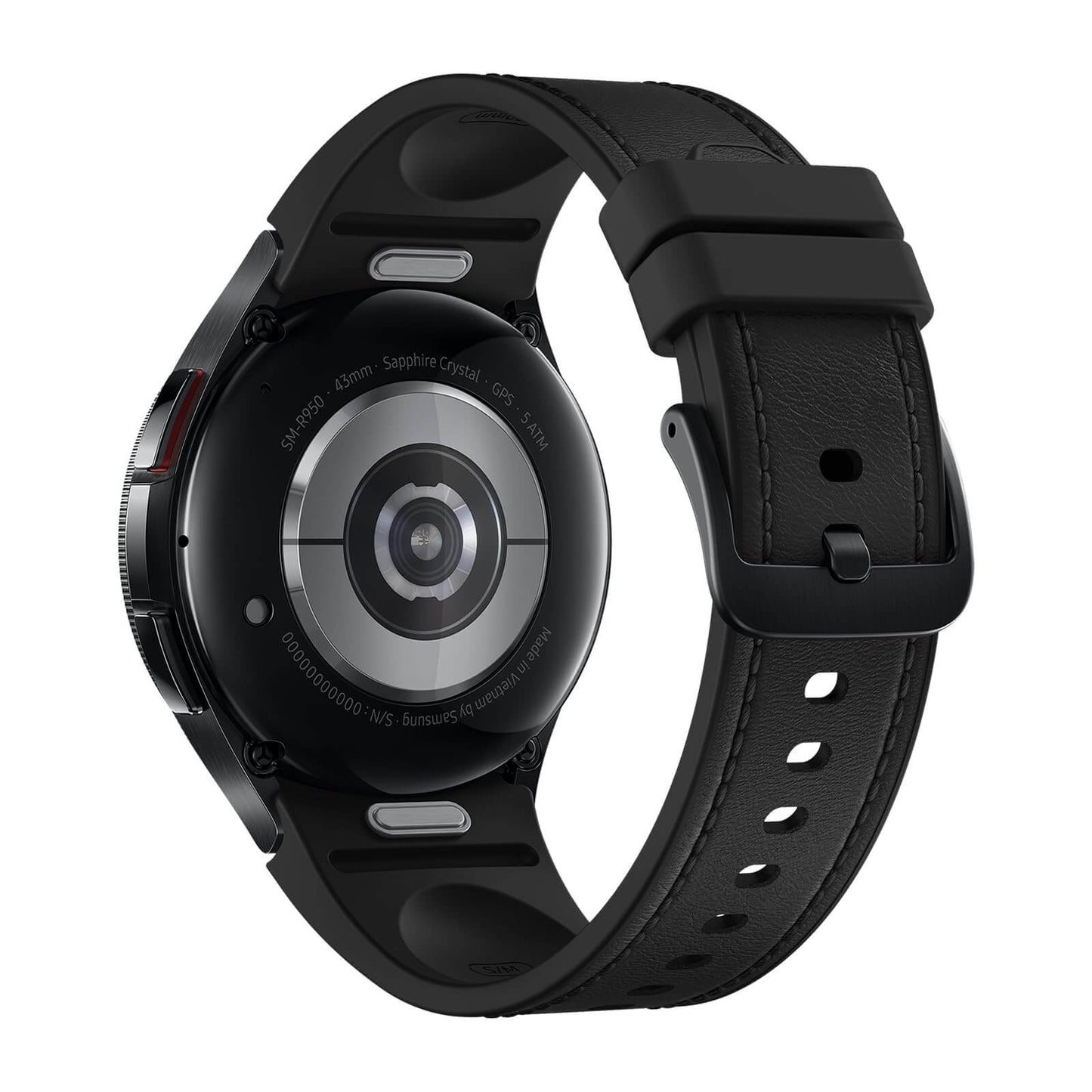 Samsung Galaxy Watch 6 Classic Smartwatch, Health Monitoring, Fitness Tracker, Fast Charging Battery, Bluetooth, 43mm, Black (UAE Version)
