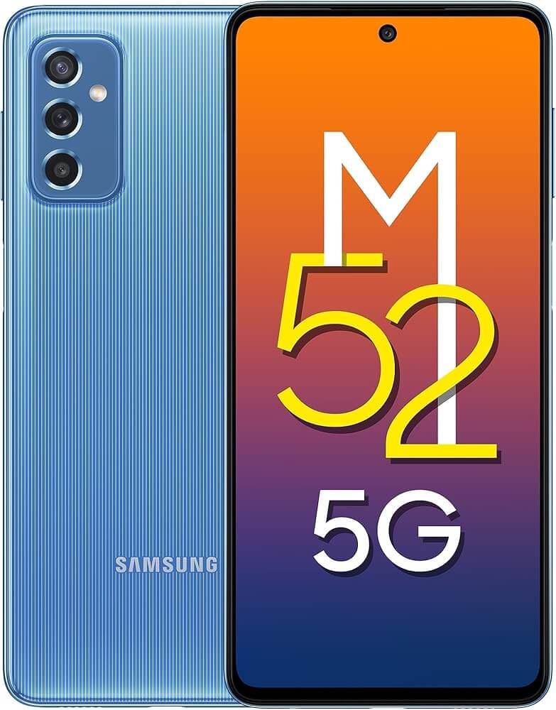 Samsung Galaxy M52 5G black 128GB - At Fonezone.ae
