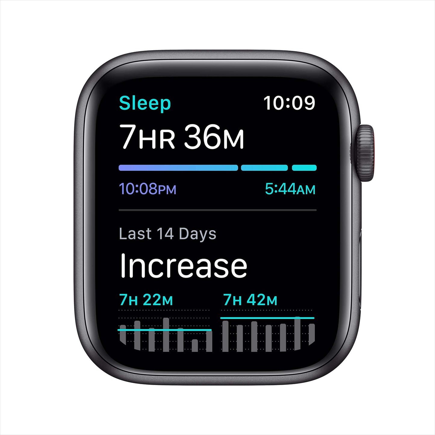Apple Watch SE Aluminium Case with Charcoal Sport Loop