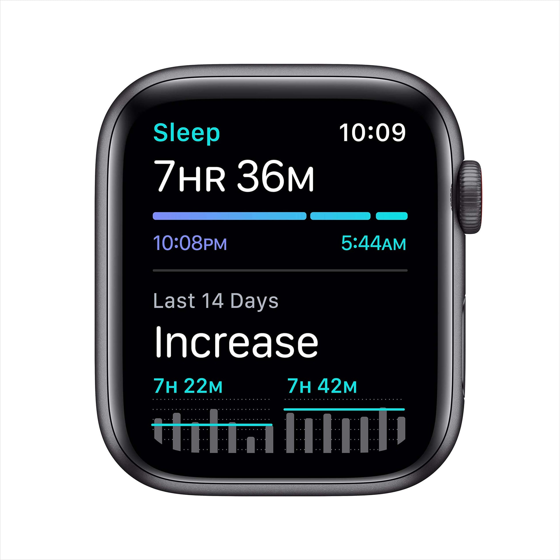 Apple Watch SE Aluminium Case with Charcoal Sport Loop
