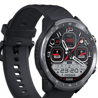 Mibro Smart Watch A2 (Black) - 1.39" HD Display, Bluetooth Calling, Brand New