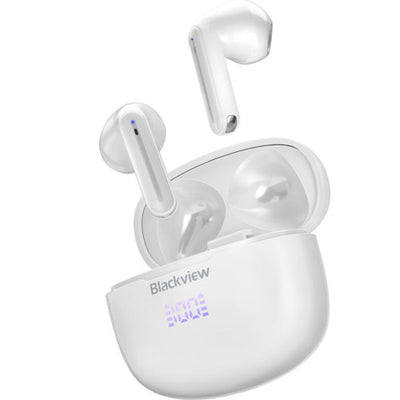 Blackview Airbuds 7 Ipx7 Waterproof Wireless Charging Tws Earbuds - White Brand New