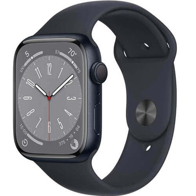 Apple Series 8 45mm Smart Watch Midnight Aluminium Case in Dubai, UAE