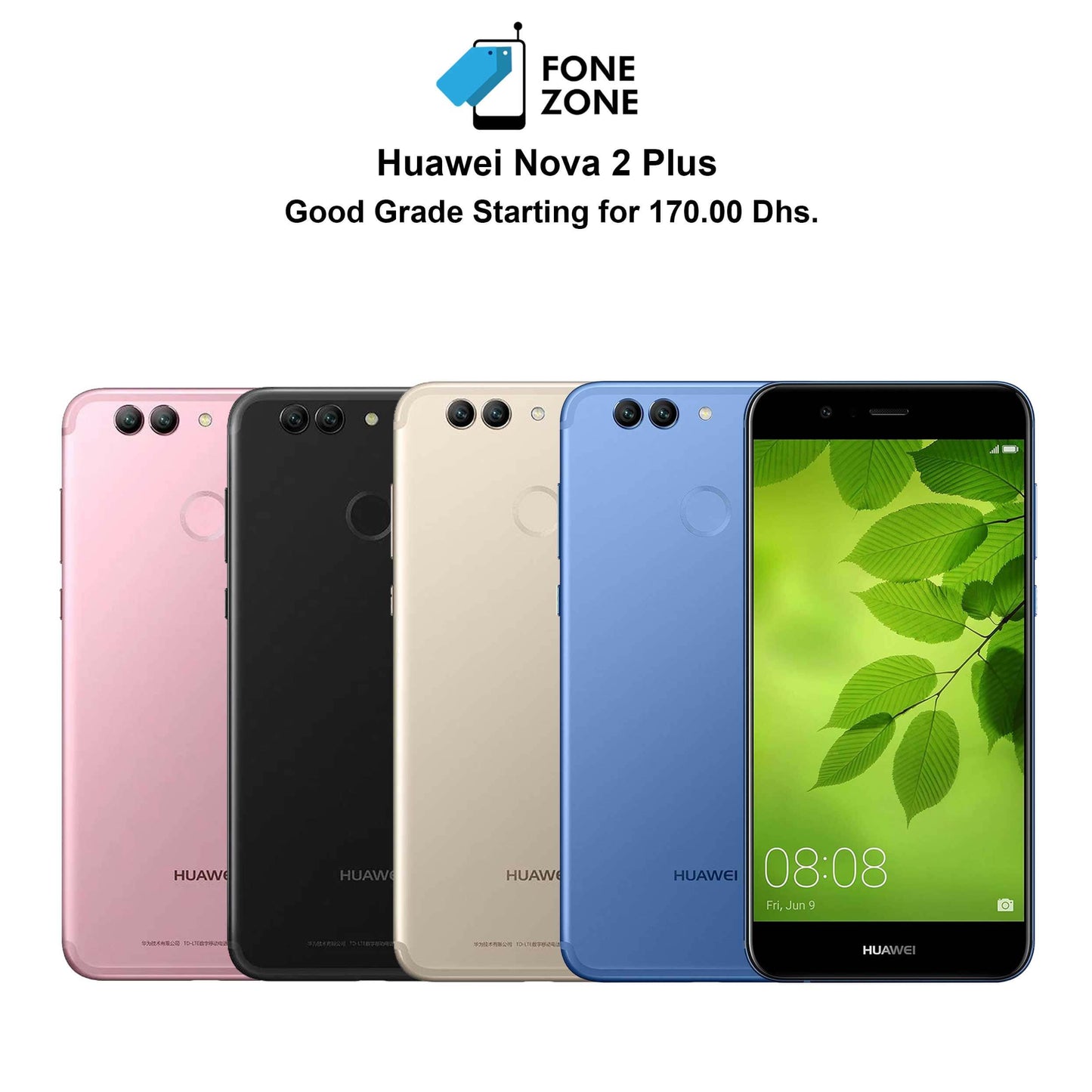 Purchase now Huawei Nova 2 Plus at Fonezone.ae