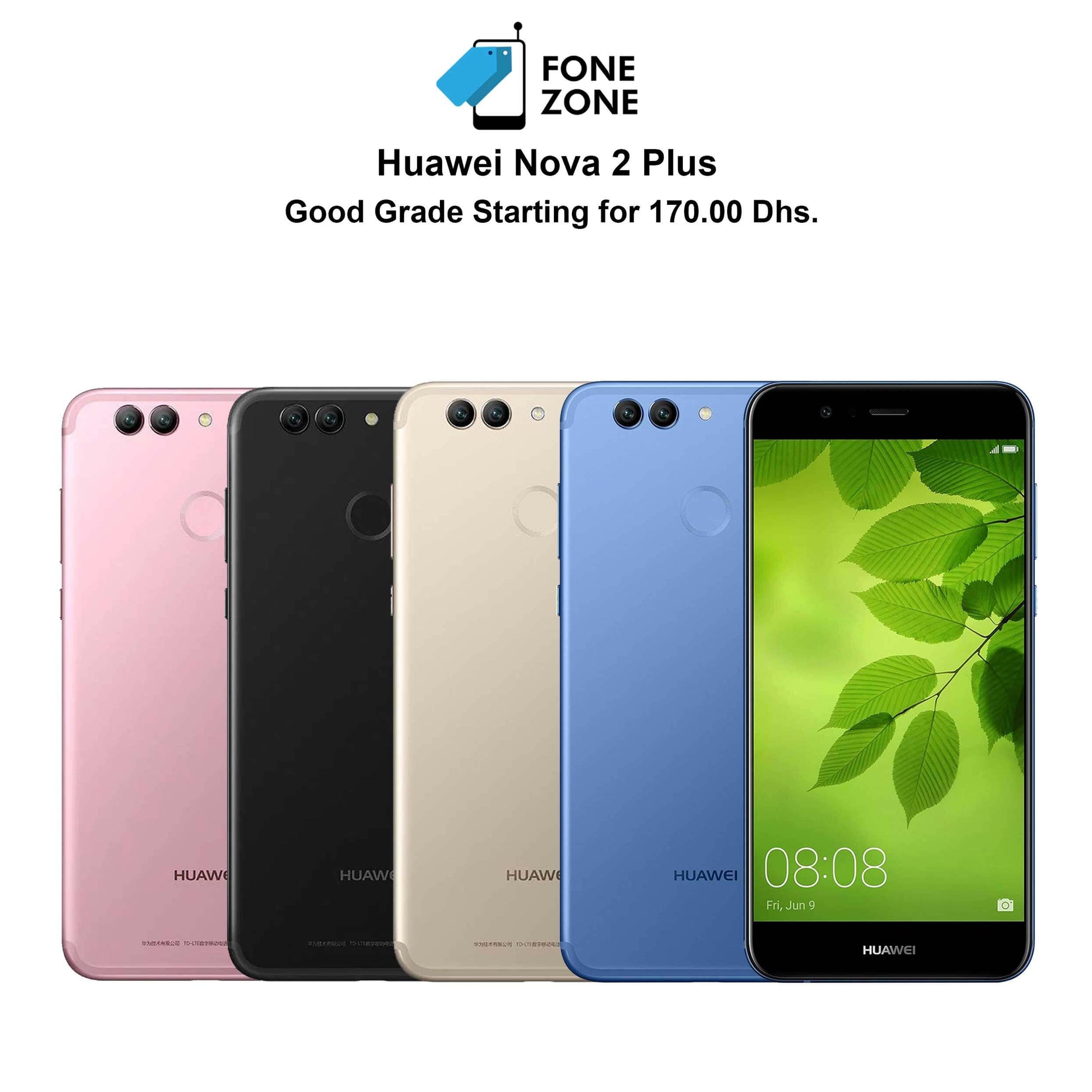 Purchase now Huawei Nova 2 Plus  at Fonezone.ae