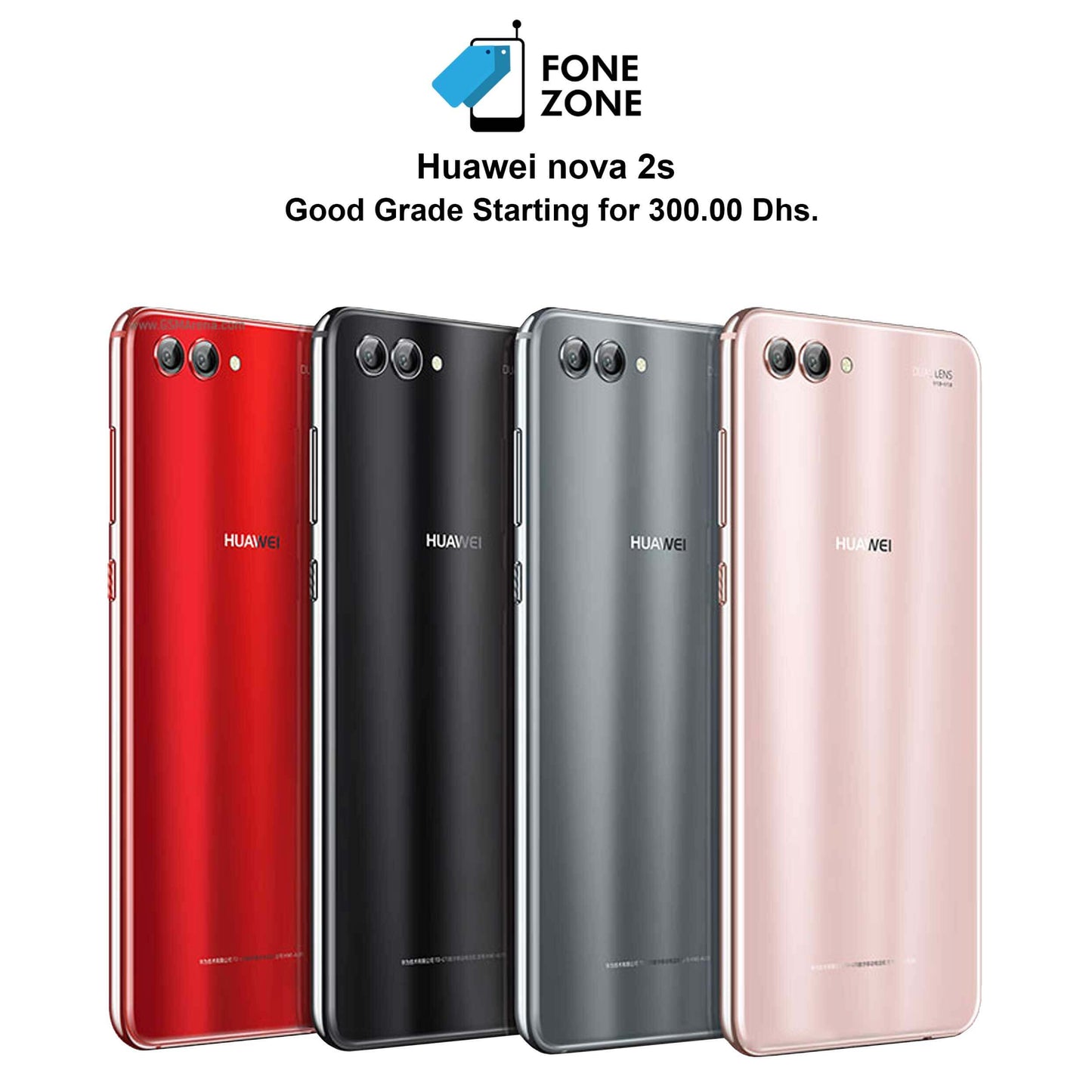 Renewed Huawei nova 2s at Fonezone.ae