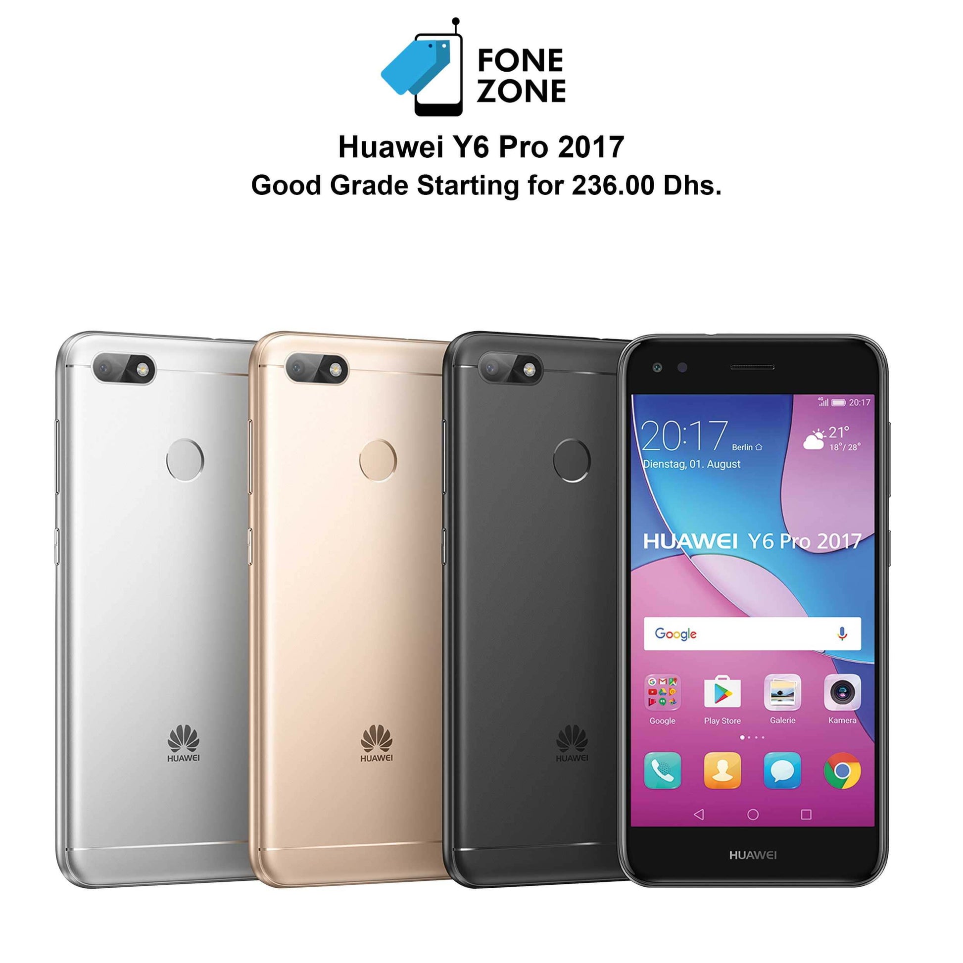 Buy best refurbished Huawei Y6 Pro 2017 at Best Price