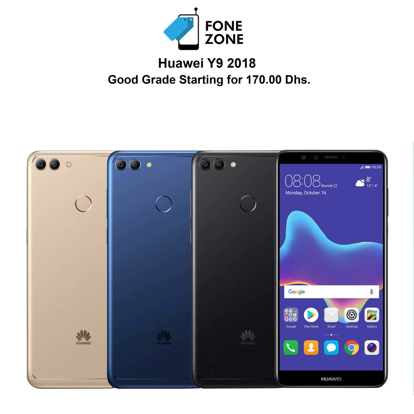Shop Huawei Y9 2018 at Best Price in Dubai
