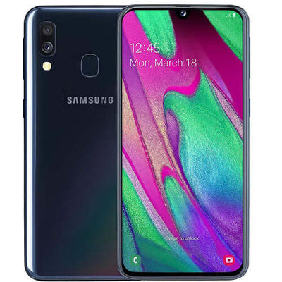 Shop - Samsung Galaxy A40 Dual Sim Black
