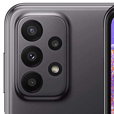 Samsung Galaxy A23 LTE Android Smartphone, 64GB, 4GB RAM, Dual Sim Mobile Phone, Black UAE Version Brand New - Camera