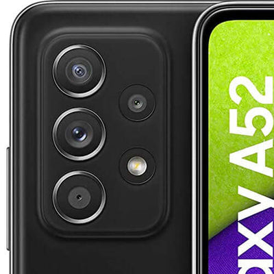 Samsung Galaxy A52 128GB 8GB RAM LTE (UAE Version), Black Brand New
