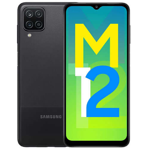 Samsung Galaxy M12 LTE Dual SIM Smartphone, 64GB Storage and 4GB RAM (UAE Version), Black Brand New