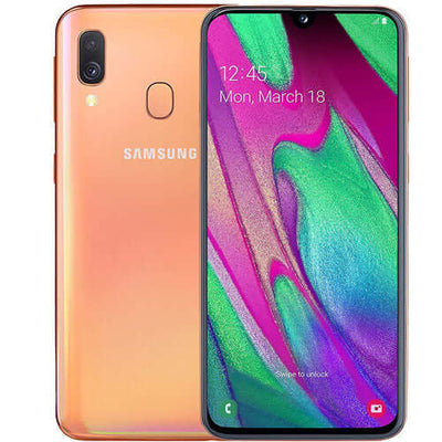 Samsung Galaxy A40 Dual Sim Coral in UAE