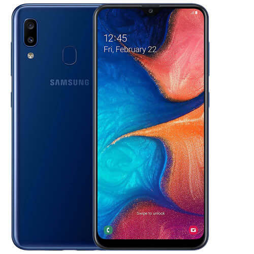 Refurbished Samsung Galaxy A20e Dual Sim Blue