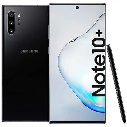 Samsung Galaxy - Note10 Plus 512GB 12GB RAM single sim Aura Black in Dubai