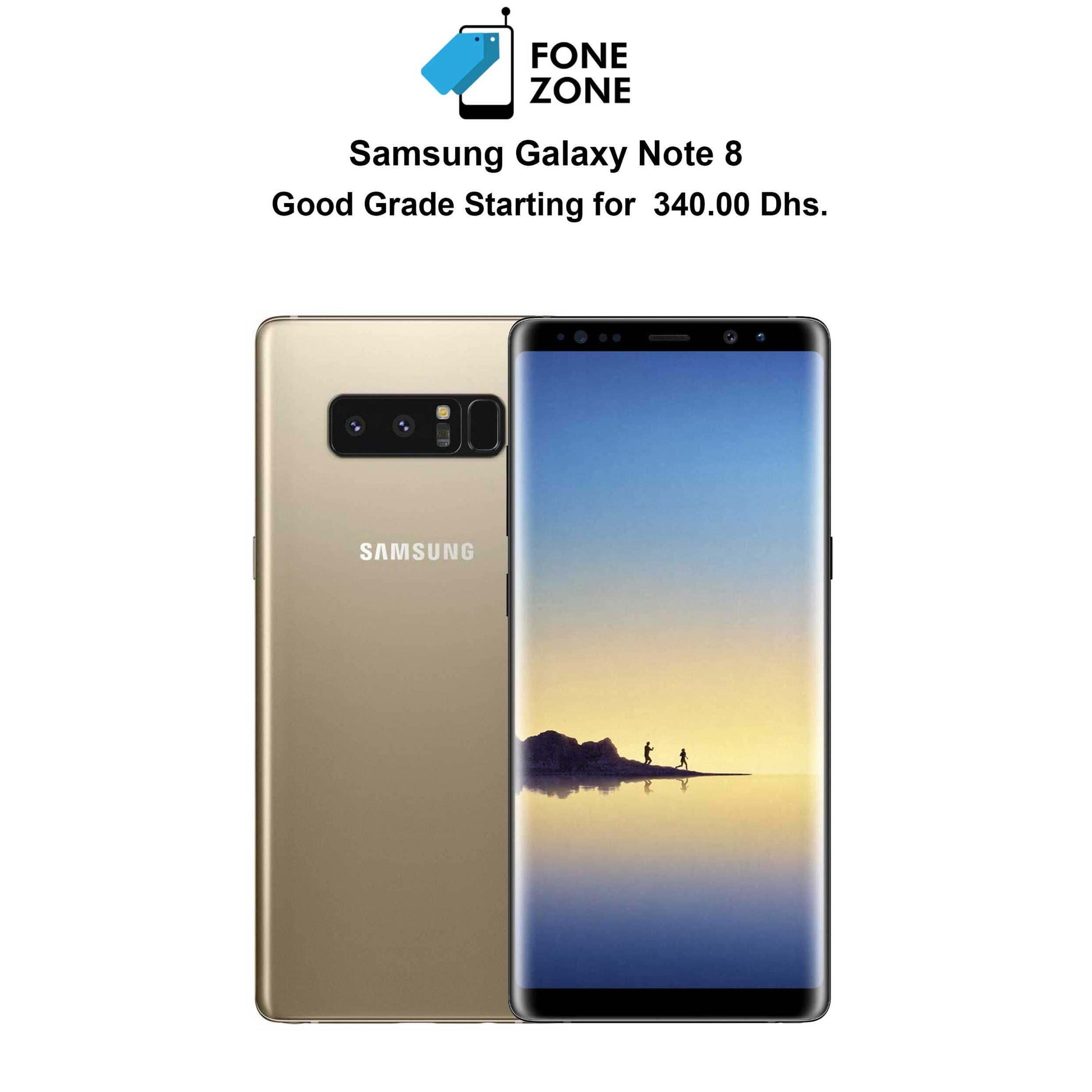 Samsung Galaxy (Note 8) Maple Gold Price in Dubai, Abu Dhabi & Sharjah, UAE