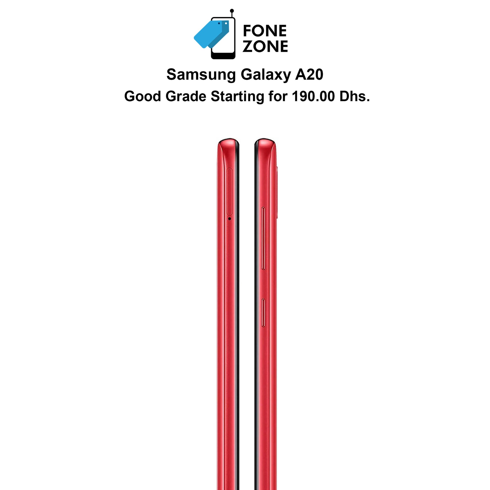 Refurbished Samsung Galaxy A20 at Fonezone.ae