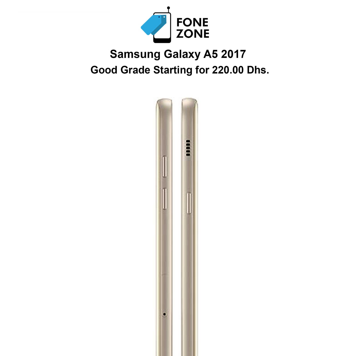Samsung Galaxy A5 2017 Gold Sand at Dubai, UAE