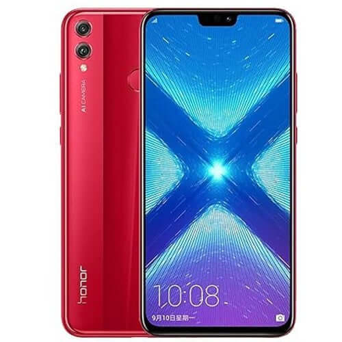 Honor 8X 64GB 4GB Ram Single Sim Red in Dubai