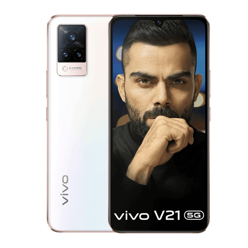 Buy Vivo V21 5G 128GB 8GB RAM Arctic white now Online in UAE