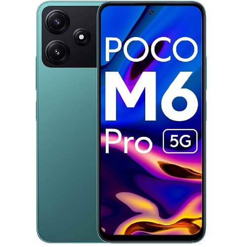 POCO M6 Pro 5G 128GB, 6GB RAM (Forest Green) - Fonezone UAE