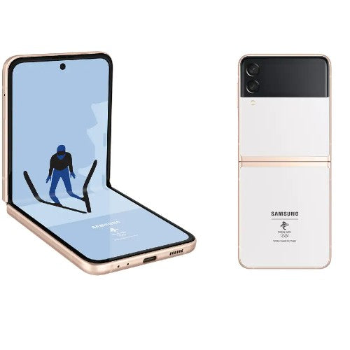 Buy Samsung Galaxy Z Flip3 256GB 8GB RAM single sim Dream White in Dubai