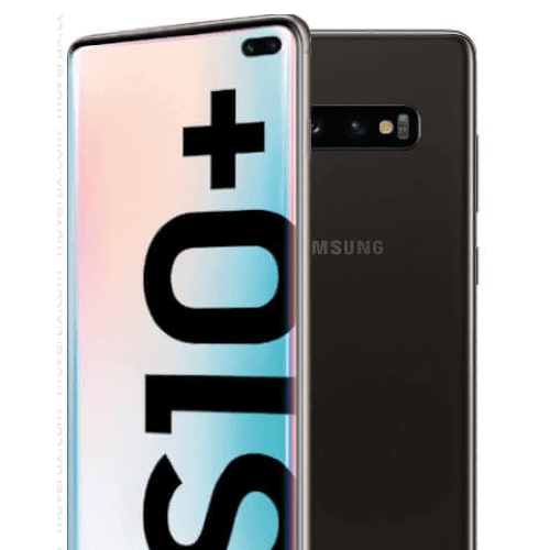 Samsung Galaxy S10 Plus dual sim 128GB 8GB Ram ceramic black - Fonezone.ae