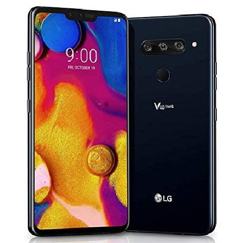 LG V40 ThinQ 64GB, 6GB Ram, New Aurora Black