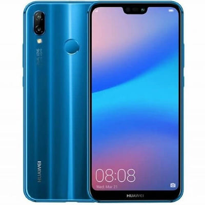 Buy Huawei P20 lite 128GB 8GB RAM Single Sim Crush Blue in Dubai