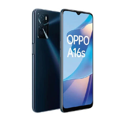 Oppo A16s Dual SIM 128GB, 6GB Crystal Black