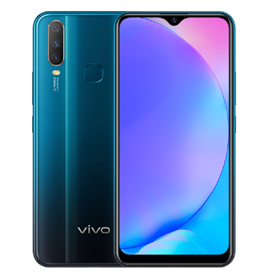 Get Vivo Y17 64GB 4GB Ram Mineral Blue Online in Dubai
