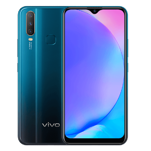 Get Vivo Y17 64GB 4GB Ram Mineral Blue Online in Dubai. UAE
