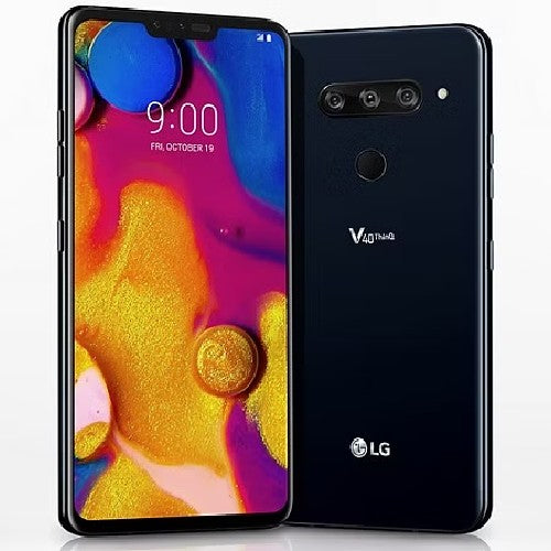 LG V40 ThinQ 64GB, 6GB Ram, New Aurora Black