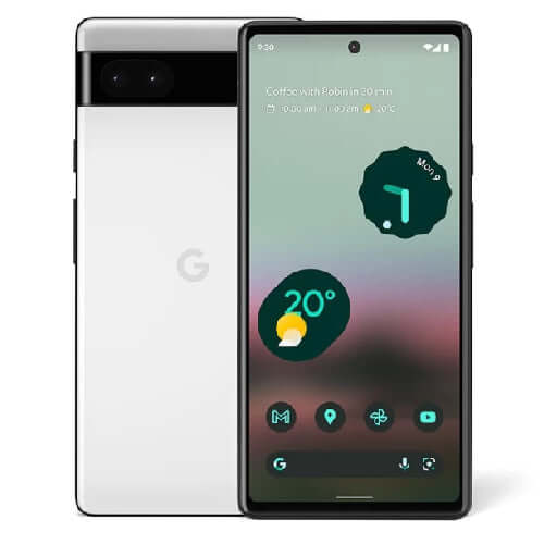 Google Pixel 6a 128GB 6GB RAM Chalk - Fonezone.ae