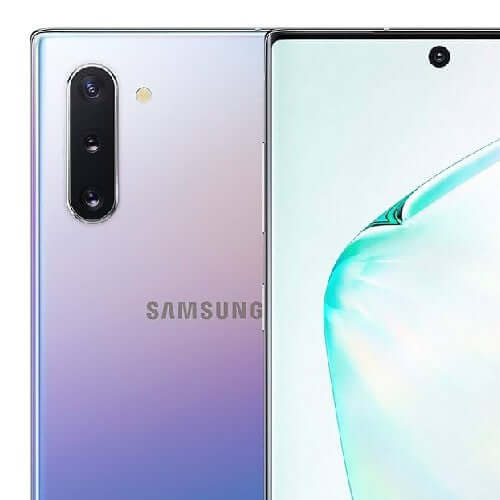 Samsung Galaxy Note10+, 256GB, 12GB Ram single sim Aura Glow at Dubai