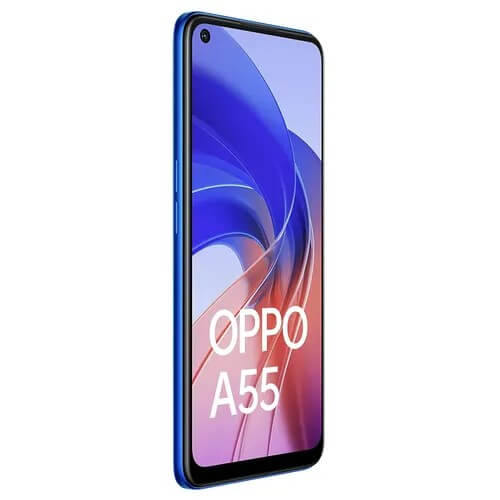 Oppo A55s 256GB 8GB Ram (Dual Sim) Blue - At Fonezone UAE