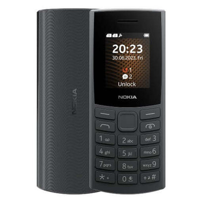 Nokia 105, 4G DS, Charcoal in Dubai, UAE
