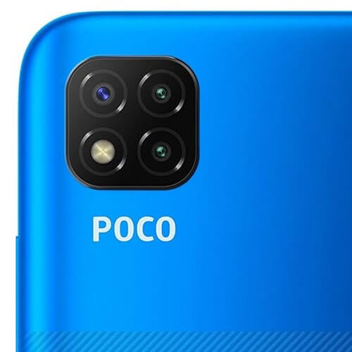 Xiaomi Redmi Poco C3 32GB, 3GB Ram Arctic Blue in Dubai - Camera