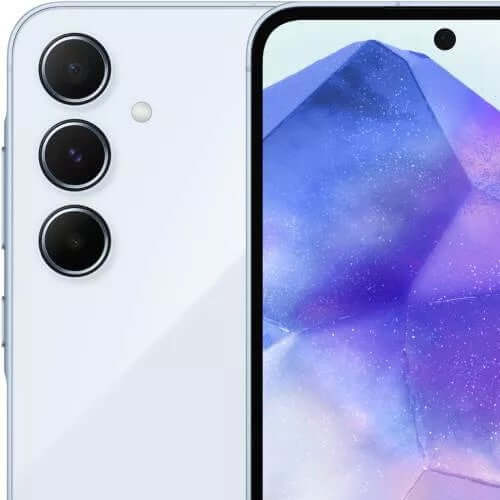 Samsung Galaxy A55 8GB Ram 128GB Ice Blue, in UAE