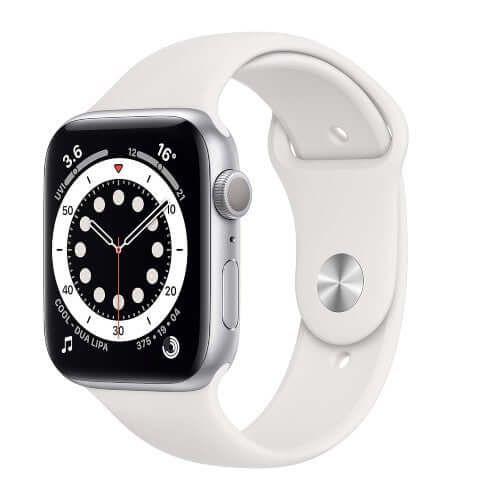 Apple New Watch Series 6 (GPS, 45mm) - Silver