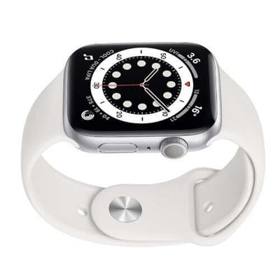 Apple Watch Series 6 GPS, 45mm - Silver | Fonezone.ae