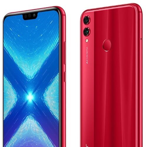 Honor 8X 64GB 4GB Ram Single Sim Red in UAE