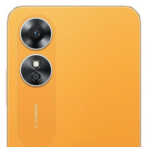 Oppo A17 128GB 6GB Dual Sim, Sunlight Orange in Dubai | Camera